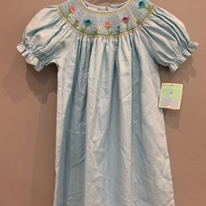 NWT- light blue dress. Size 5